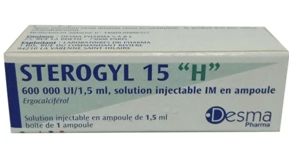 Sterogel ampoules ستيروجيل امبولات فيتامين د - Sevelay
