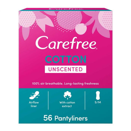 كيرفري فوط يومية carefree pantyliners 56 pieces - Sevelay