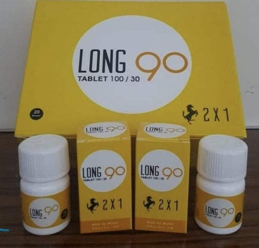 Long 90 لونج ٩٠ اقراص مقوي للانتصاب ومؤخر القذف
