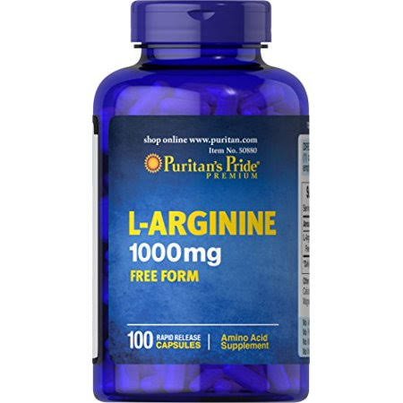 إل-أرجينين L-arginine 1000 mg 100 capsuls مكمل غذائي - Sevelay